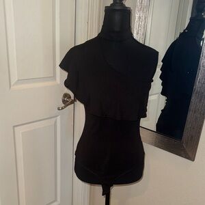 Elegant Black Women's Top